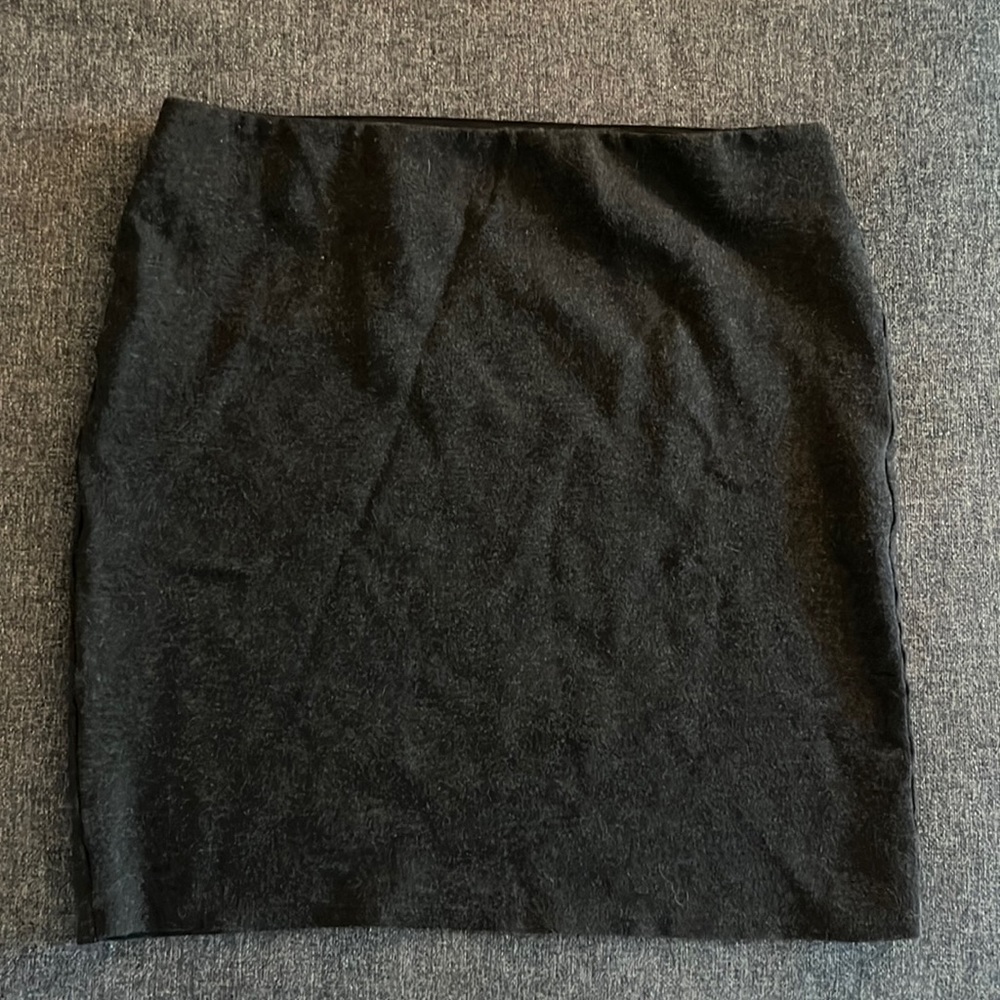 Ann Taylor Loft Pencil Skirt Charcoal
